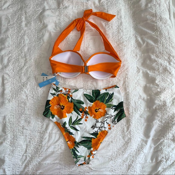 Orange bikini set - Picture 3 of 4